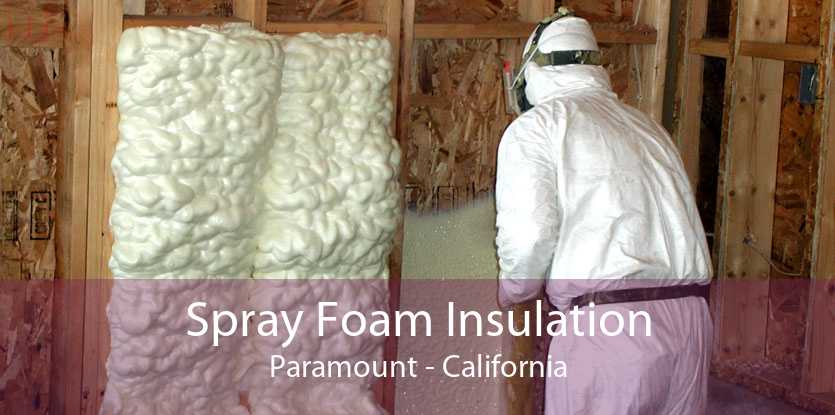 Spray Foam Insulation Paramount - California