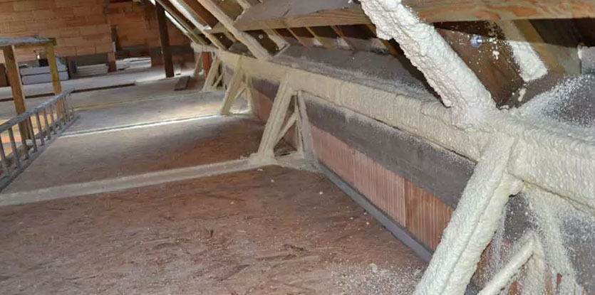 Attic Sealing Spray Foam Insulation Hidden Hills 