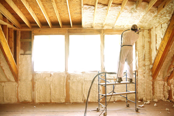 medium density spray foam insulation in La Mirada